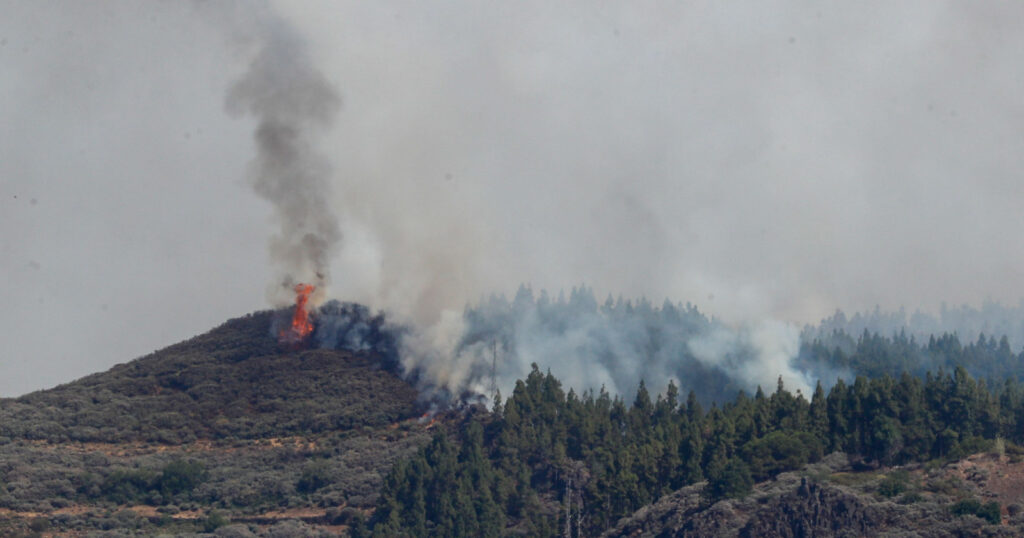 Požiarne výstrahy Gran Canaria